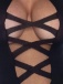 Leg Avenue - Cami 吊袜带连身衣套装 - 黑色 照片-6