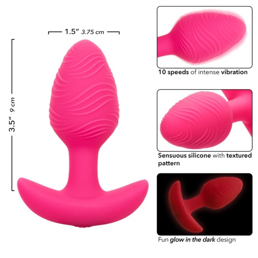 CEN - Cheeky Glow Vibro Plug - Pink 照片