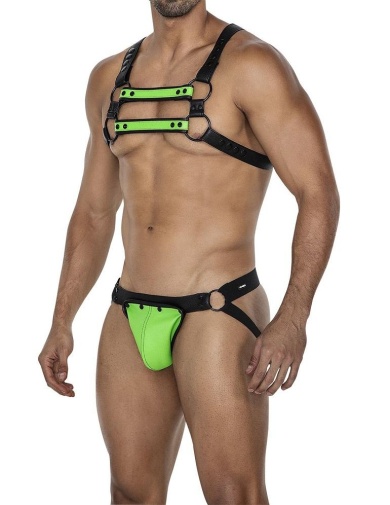 Cut4men - Jock Snap - Green - S/M photo