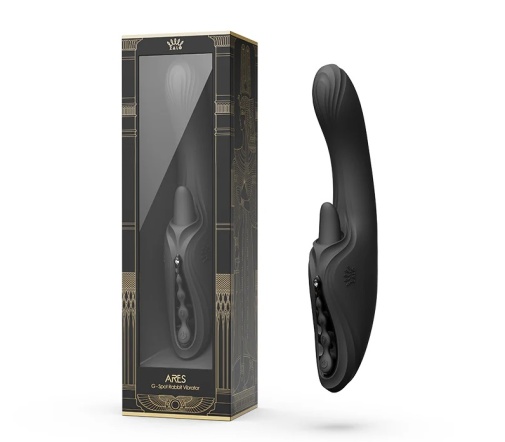 Zalo - Ares APP Heating Vibrator - Obsidian Black photo