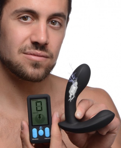 Zeus Electrosex - E-Stim Pro Prostate Vibe - Black photo