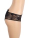 Ohyeah - Lace Crotchless Panty - Black - 2XL 照片-9