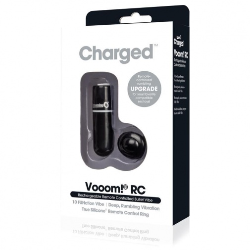 The Screaming O - Charged Remote Control Vooom Bullet - Black photo