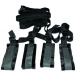 Sex&Mischief - Bed Bondage Restraint Kit - Black photo-5