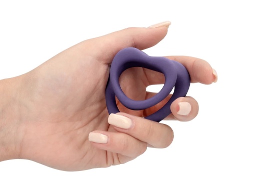 Loveline - Heart Cock Ring Set - Violet Storm photo