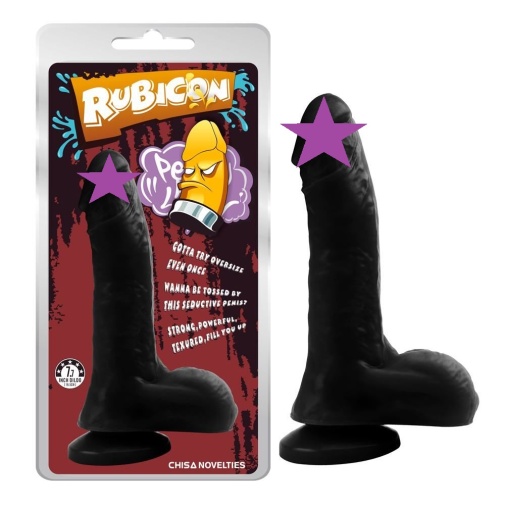 Chisa - 7.9″ Realistic Dildo - Black photo