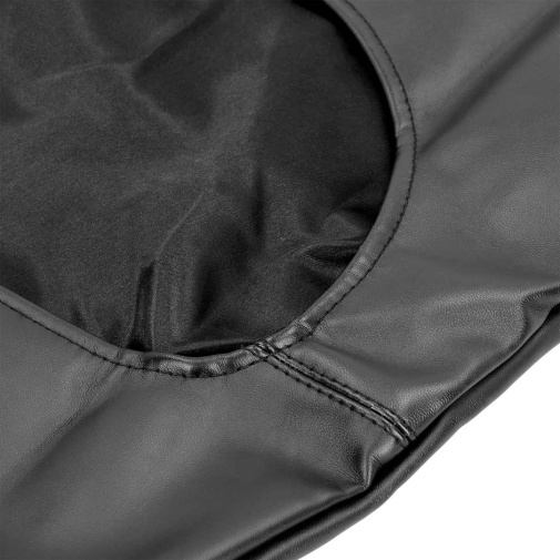 Ouch - Zip-Up Full Sleeve Restraint - Black photo