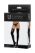 Glossy - Lotis Wetlook Stockings - Black - XL photo-4