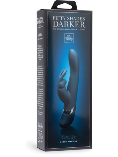 Fifty Shades of Grey - Darker Oh My Rabbit Vibrator - Black photo