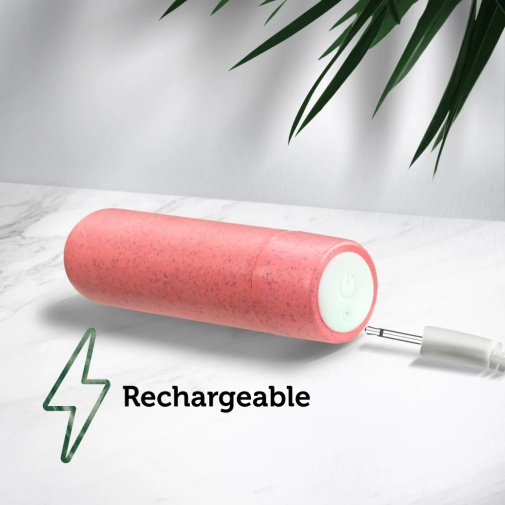 Gaia - Eco Rechargeable Bullet - Coral photo