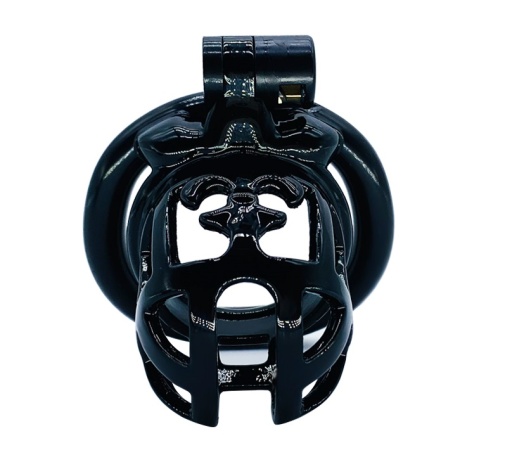 FAAK - Resin Chastity Cage 97 - Black photo