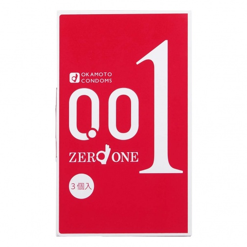 Okamoto - Zero One 0.01 3' Pack photo