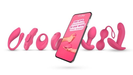 Easytoys - Axel APP EasyConnect Vibro Plug - Pink photo