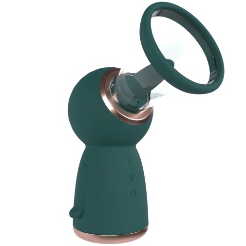 Pumped - Exquisite Vulva & Breast Pump - Forest Green 照片