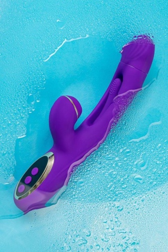 JOS - Pitti Air-Pulse Rabbit Vibrator - Purple photo