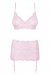 Obsessive - Girlly 3-pcs Set - Pink - L/XL photo-7