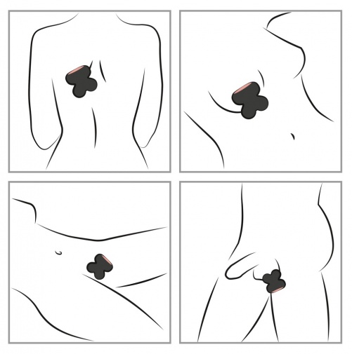 Cupa - Warming Mini Massager - Black photo