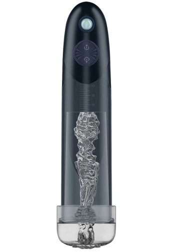 Hidden Desire - Auto Aqua Penis Pump - Black photo