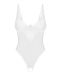 Obsessive - Alissium Crotchless Teddy - White - M/L 照片-3