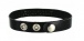 Strict Leather - Leather ID Collar Submissive - Black photo-2