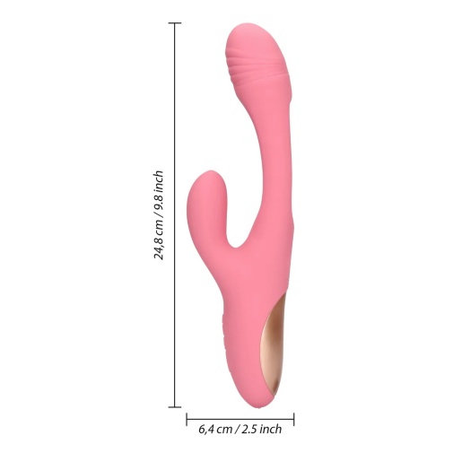 Loveline - Flapping Rabbit Vibrator - Pink photo