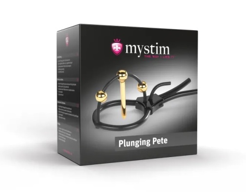 Mystim - Plunging Pete 陰莖冠狀溝電擊綁帶 照片