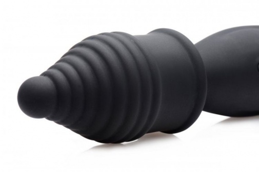 Wand Essentials - Dual Diva 2 in 1 Silicone Massager - Black photo