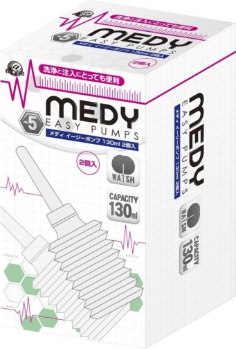 A-One - Medy 簡易橡膠灌腸泵 2件裝 130ml 照片