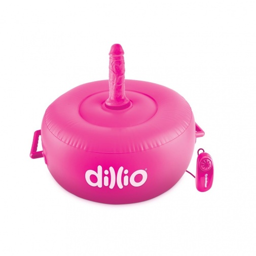 Pipedream - Vibrating Inflatable Hot Seat - Pink photo