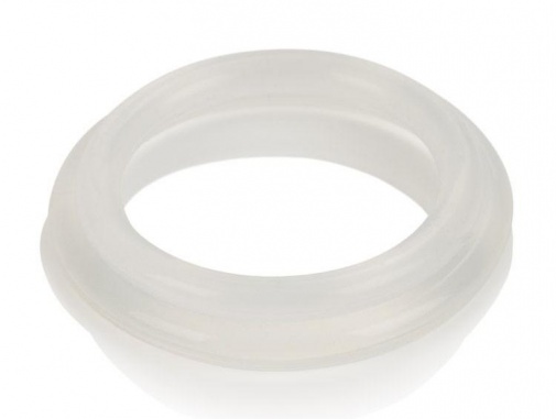 CEN - 二件套矽胶阴茎环 - 透明 照片