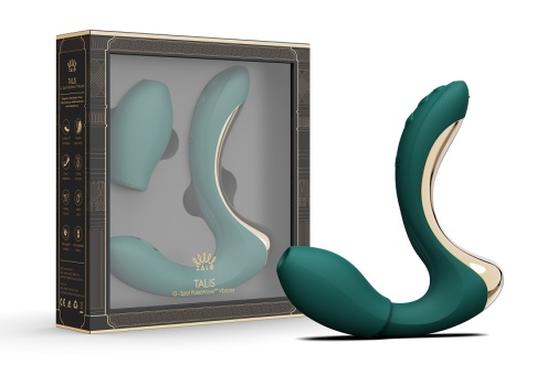 Zalo - Talis G-Spot Vibrator - Turquoise Green  photo