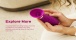 Honey Play Box - Seduction Suction Vibrator - Purple 照片-7