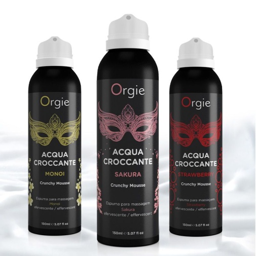 Orgie - Acqua Crocante Sakura Massage Foam - 150ml photo