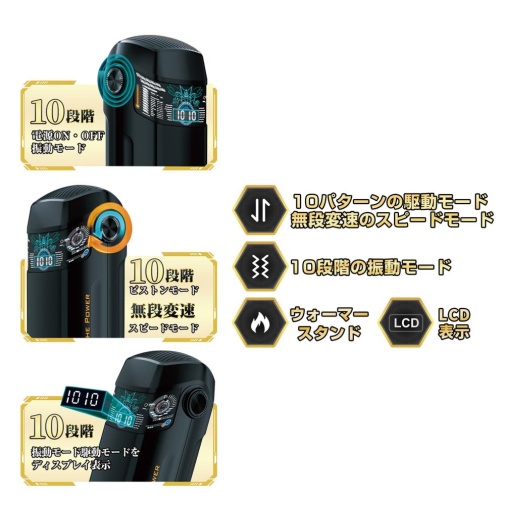 NPG - Onaho Titan Masturbator - Black 照片