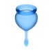 Satisfyer - Feel Good Menstrual Cup - Dark Blue photo-5