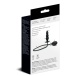 Me You Us - Inflatable Anal Beaded Plug - Black 照片-3