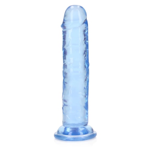 RealRock - 6" Straight Realistic Dildo - Blue 照片