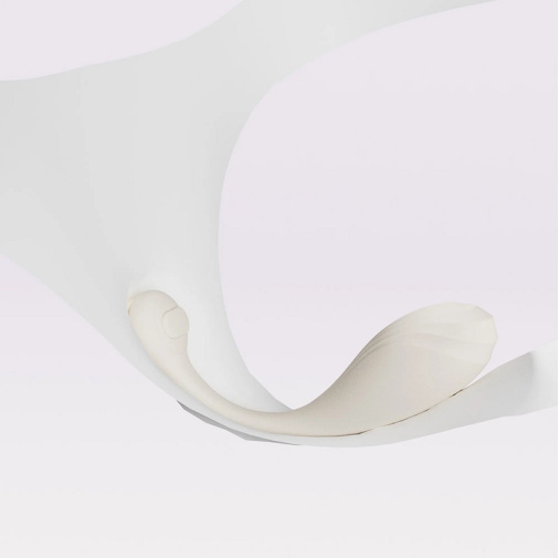 Zalo - Deya Wearable Vibrator - Ivory White photo