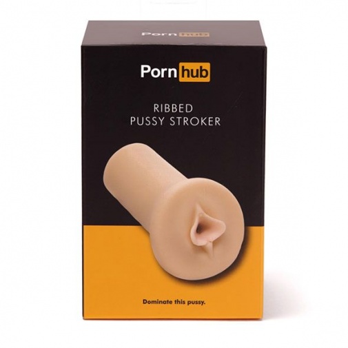 Pornhub - 羅紋仿真自慰器 - 膚色 照片