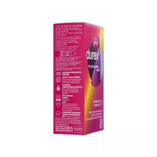 Durex - Pleasure Me Condoms 10's Pack photo