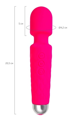 Flovetta - Peony Wand Massager - Pink photo