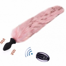 MT - Vibro Tail Plug - Pink photo