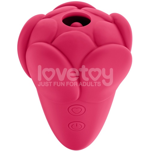 Lovetoy - Flicker 花瓣形陰蒂輕彈刺激震動器 - 粉紅色 照片