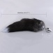 MT - Anal Plug S-size with Black fur tail photo-4