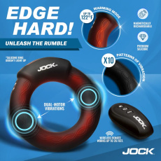 Jock - Rumbler M Vibro Warming C-Ring - Black photo
