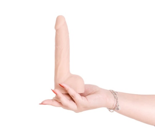 Naked Addiction - 8.5” Thrusting & Vibrating Dildo  照片