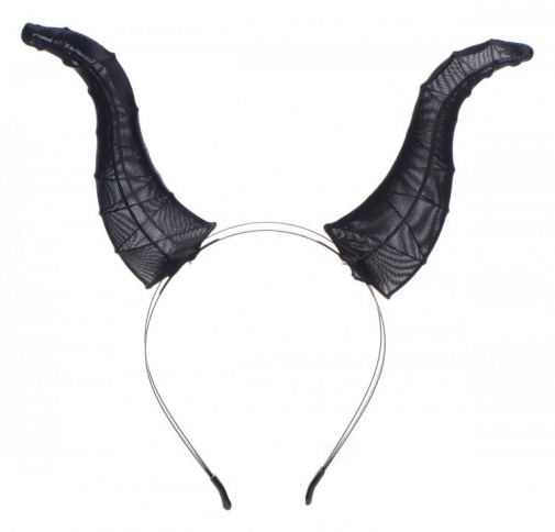 Tailz - Devil Tail & Horns Set - Black photo
