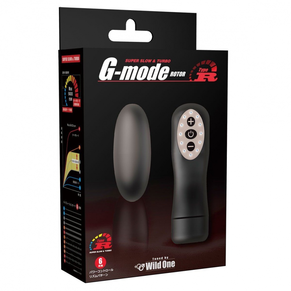 Big Rotor egg volume is big, and it also says about vibratio... G-Mode - Big Rotor - Black photo-3