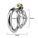 FAAK - Chastity Cage 170 45mm - Silver photo-6