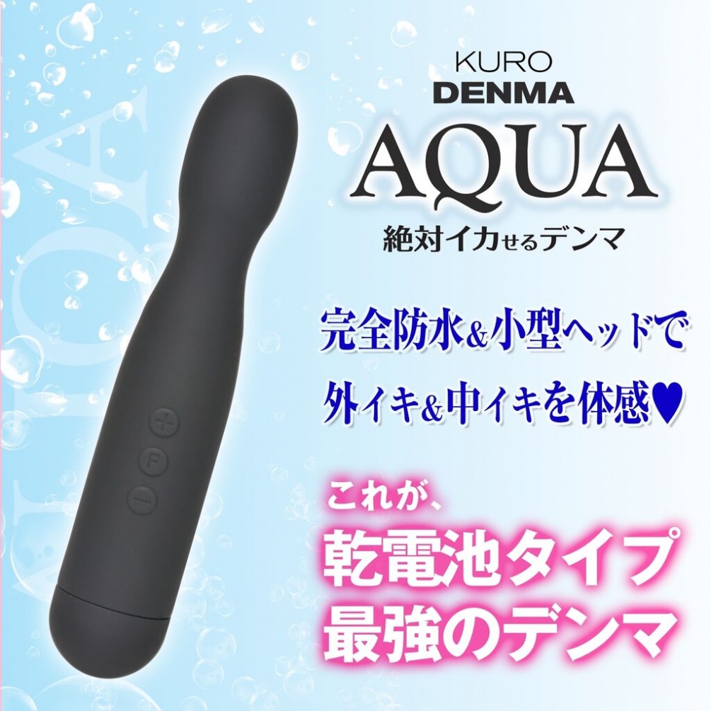 SSI - Aqua Denma 按摩棒 - 黑色 SSI - Aqua Denma 按摩棒 - 黑色 照片-3